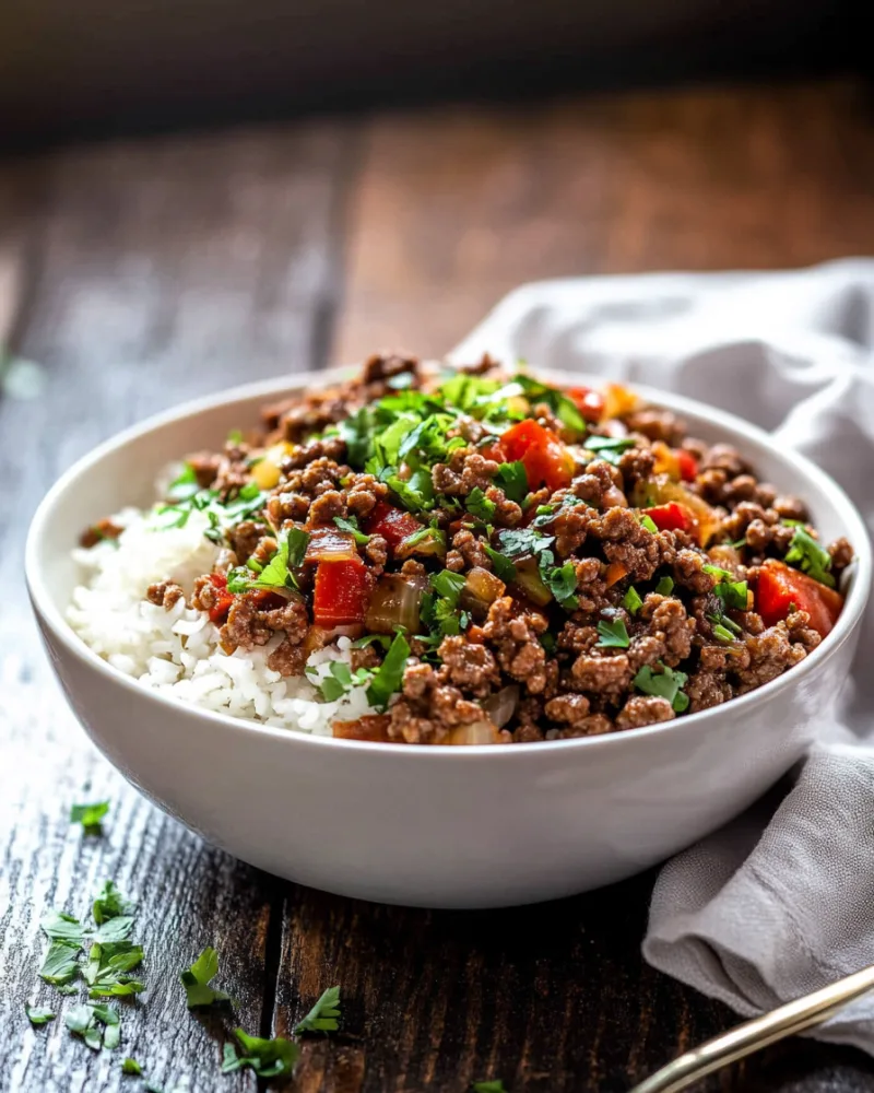 Ground Beef Teriyaki Bowls