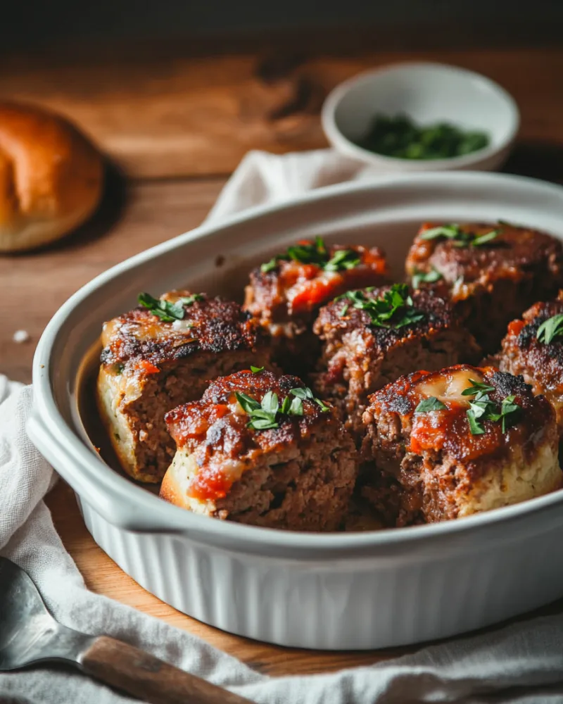 Leftover Meatloaf Sliders