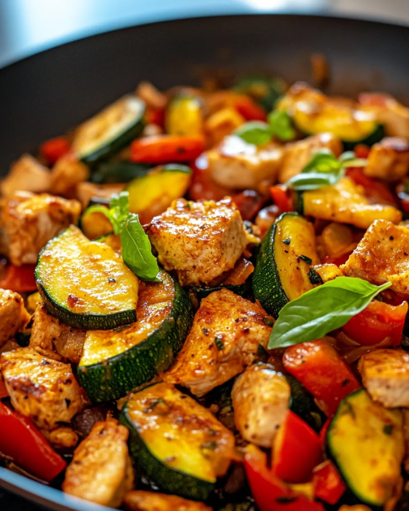 Turkey Zucchini Skillet