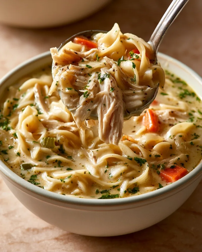 Creamy Chicken Noodle Soup Cozy Classic