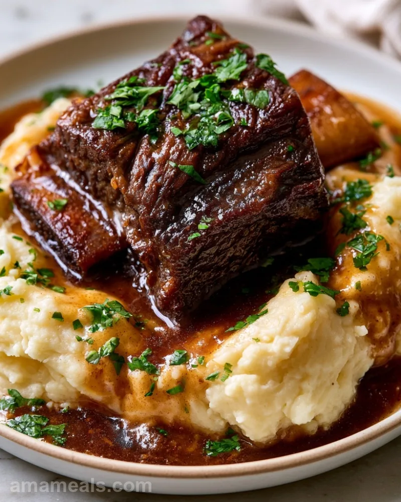 Crockpot Beef Short Ribs