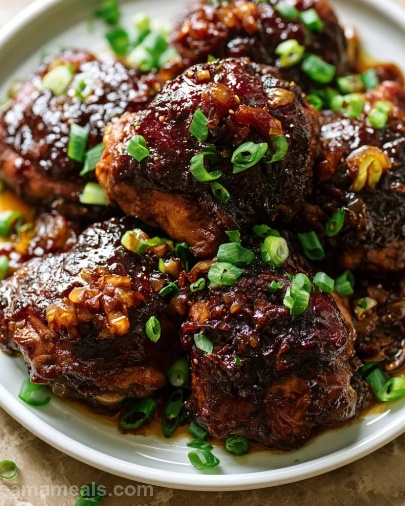 Slow Cooker Chicken Adobo