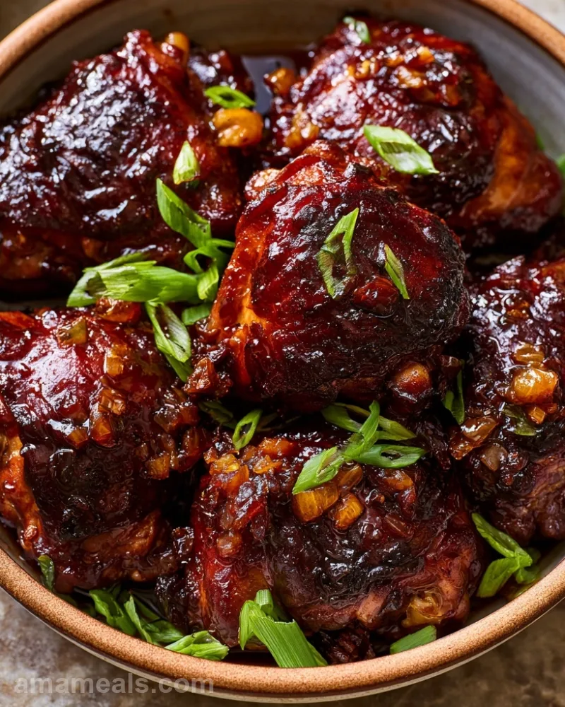 Slow Cooker Chicken Adobo
