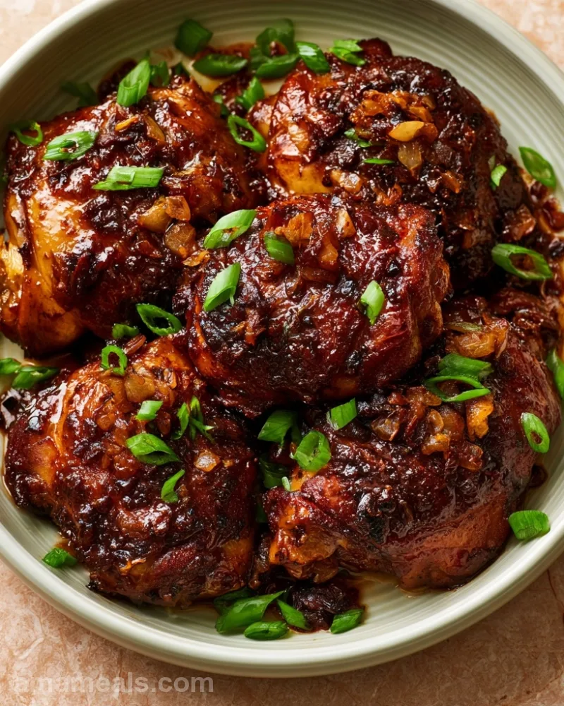 Slow Cooker Chicken Adobo