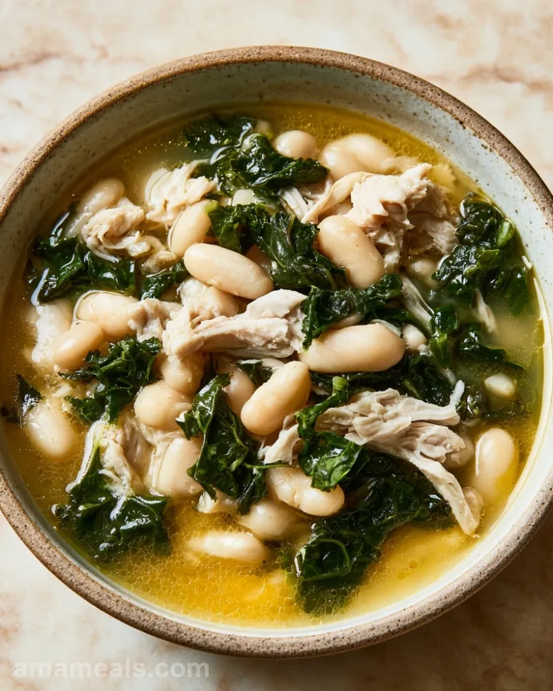 Slow Cooker White Bean Chicken Soup